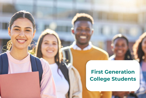 First generation college students 2