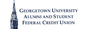 Georgetown University Alumni and Student Federal Credit Union Logo Logo